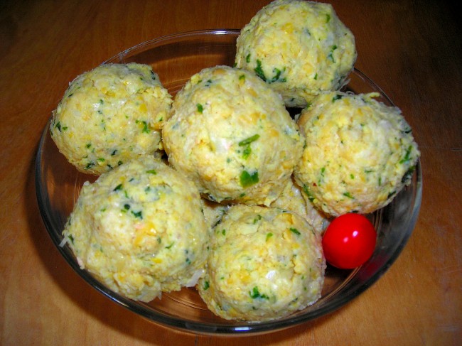 polpette fredde di ceci