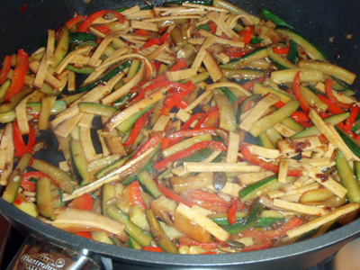 verdure per carbonara