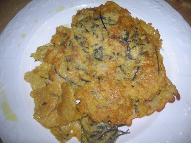 frittatina con le alghe