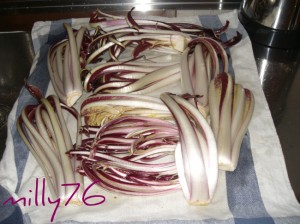 radicchio lavato