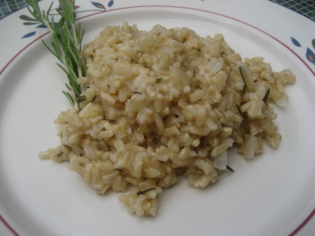 risotto al rosmarino