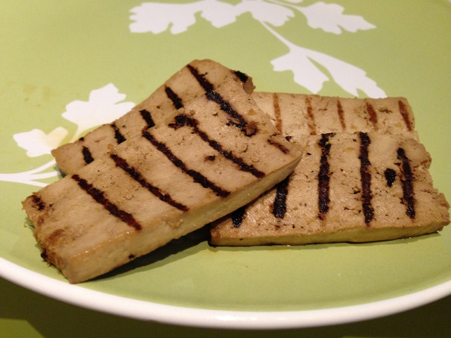 tofu teriyaki grigliato