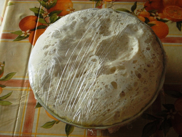 Pane alla cipolla lievitato