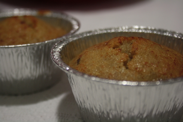 Muffin banana e cioccolato