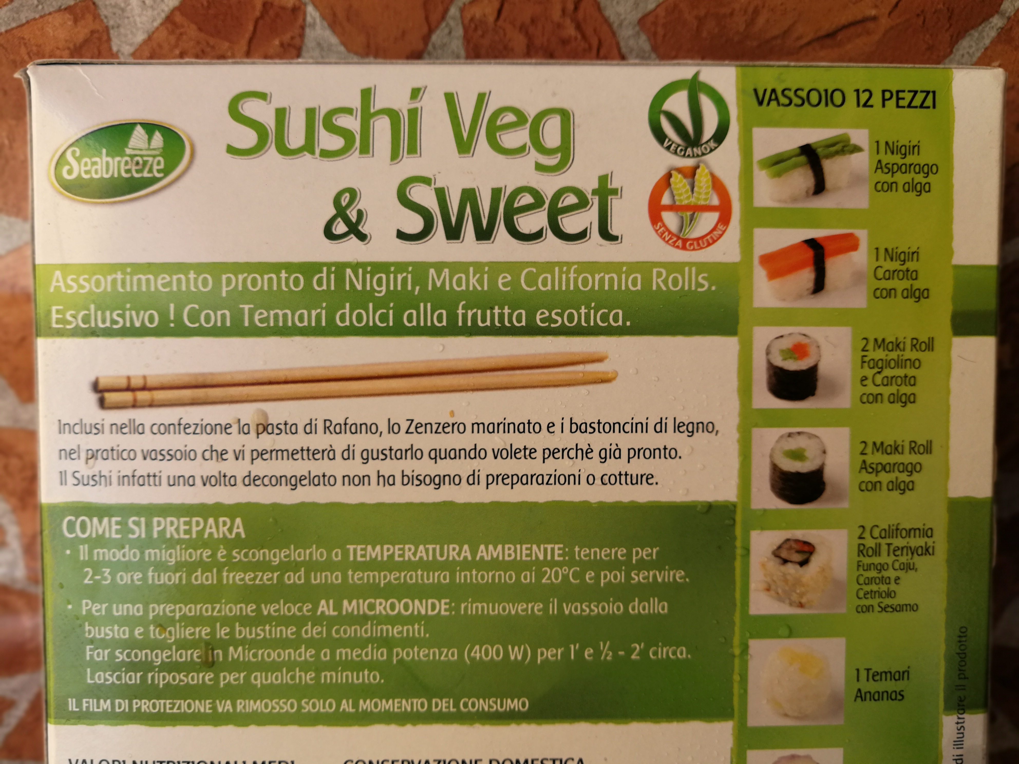 Sushi veg & sweet Seabreeze - Veganblog - ricette e prodotti dal mondo  vegan